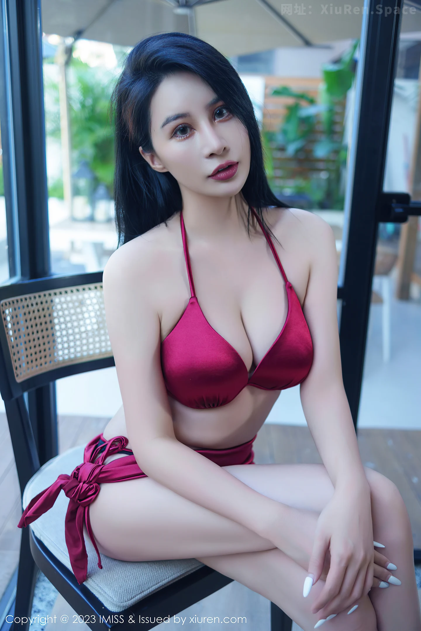 图片[5]-[IMISS爱蜜社]Vol.757 丽质模特Jermy性感红绿两套内衣服饰秀曼妙身姿完美诱惑写真53P-秀人网官方网站